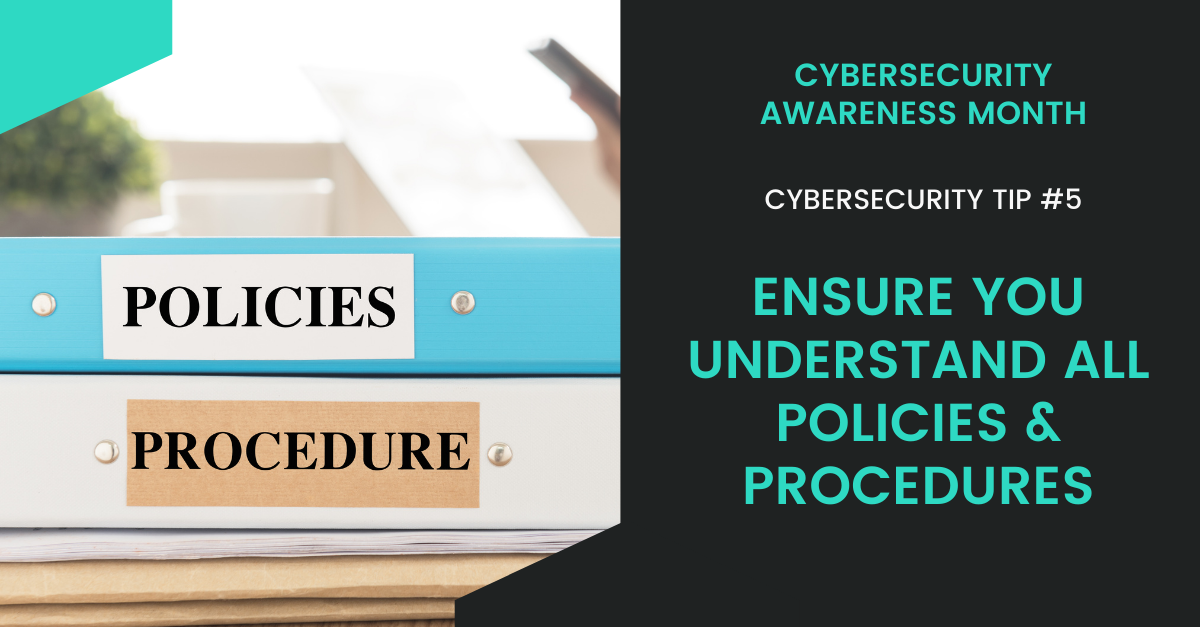 Cybersecurity Tip #5 6 5 1