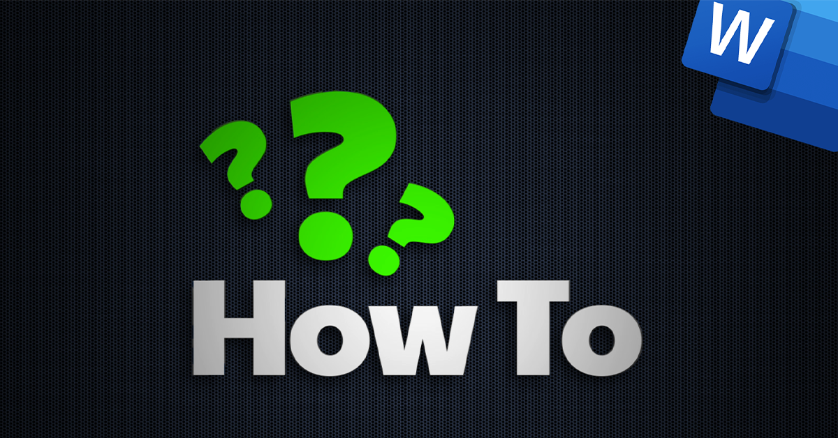 How To Videos